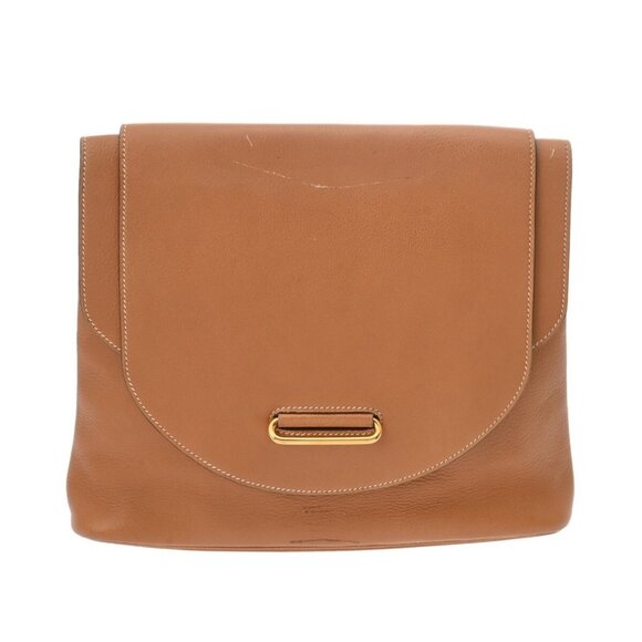 HERMES Flap bag Natural shoulder bag 800000137384000 - Picture 1 of 9